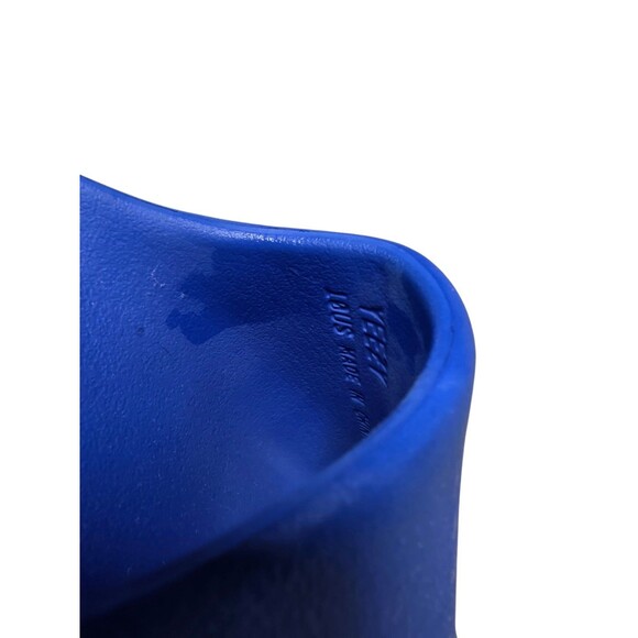 Adidas Yeezy Slide Men Size 10 Blue - Picture 3 of 5